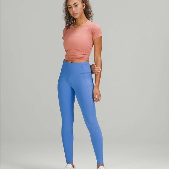 NWOT / Lululemon Fast and Free Brushed Fabric High-Rise Tight 28" - Picture 2 of 10